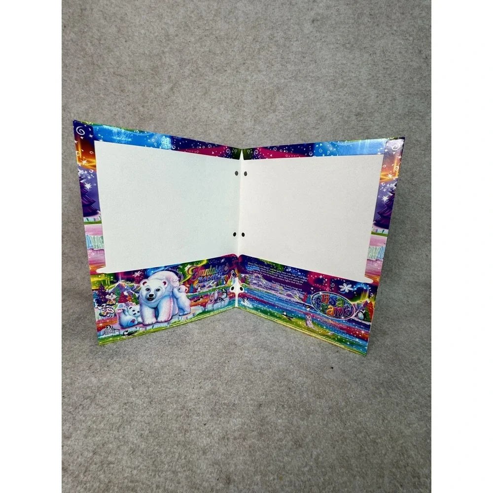 Lisa Frank Fantasea Family Folder 11.81 x 9.37